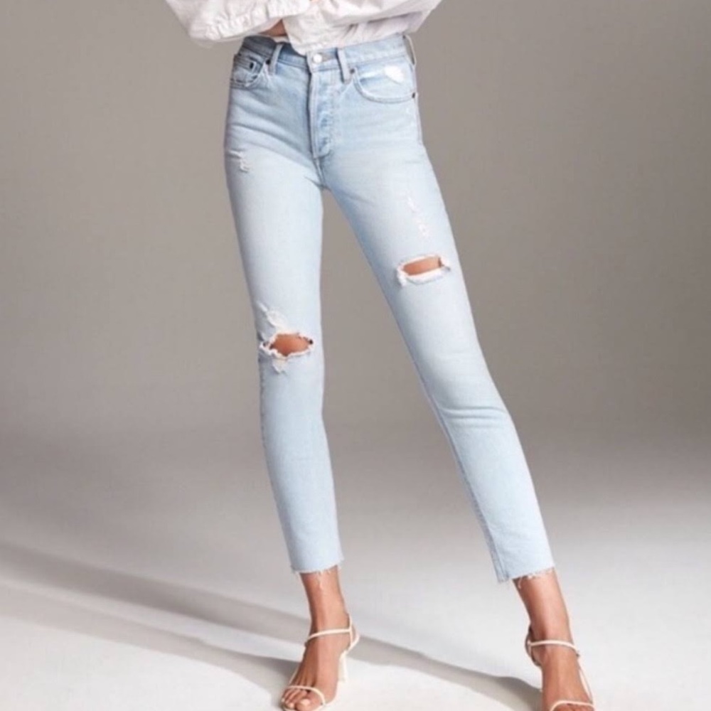 Aritzia Denim Forum The Yoko High Rise Slim